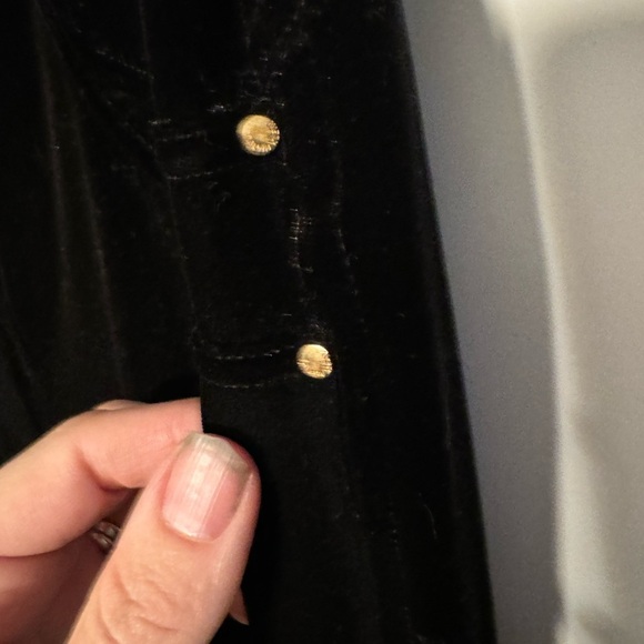 Calvin Klein Women's Stretch Velvet Legging- size XL EUC - Picture 3 of 11